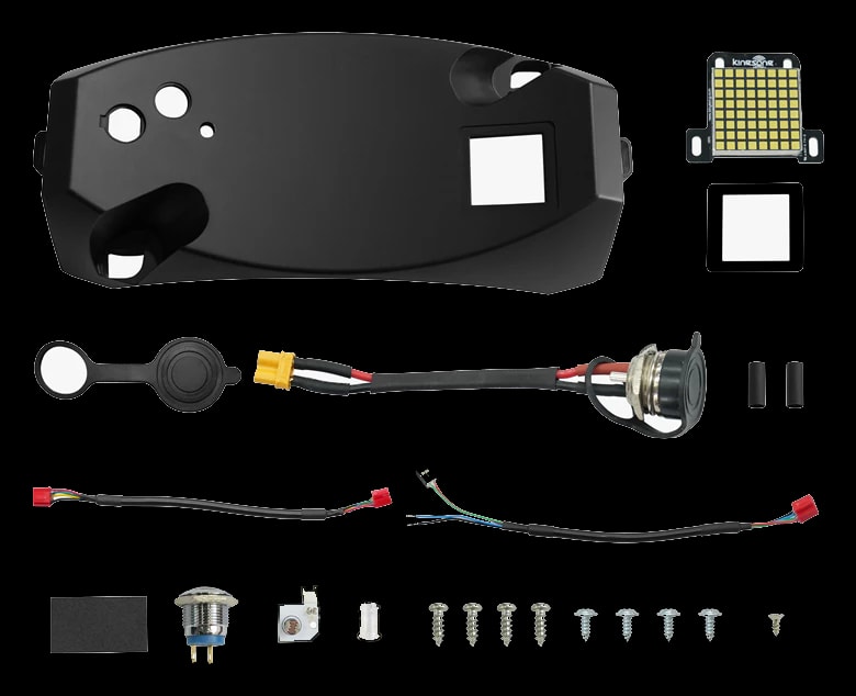 16S PRO Top Cover Set Black