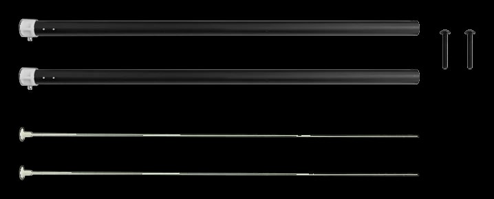 S18/18Pro/18Pro+ Telescopic handle bar Set