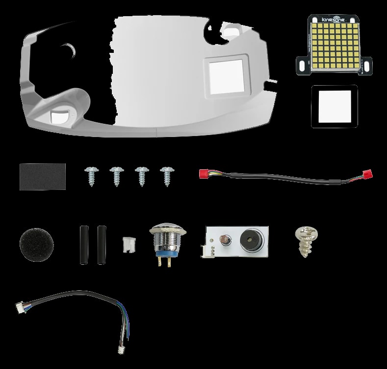 14S/14D Pro Top Cover Set - White