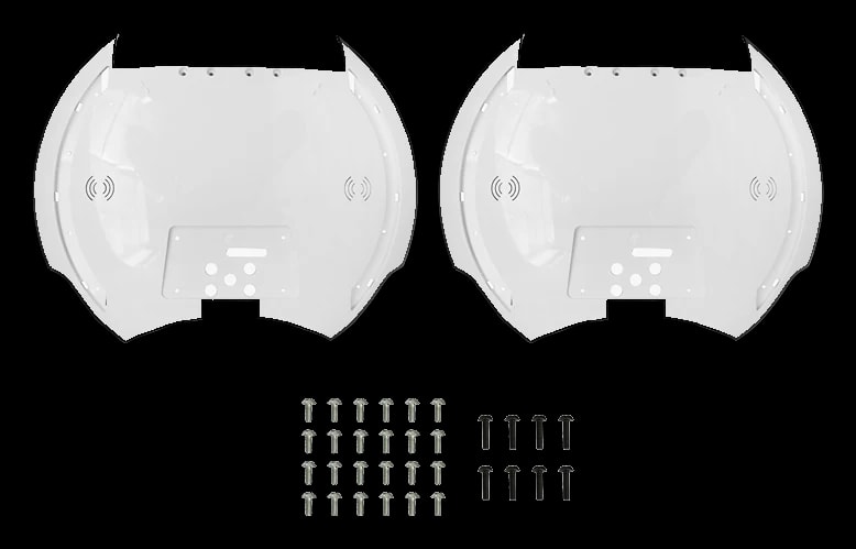 14M/14D White Side Cover Set
