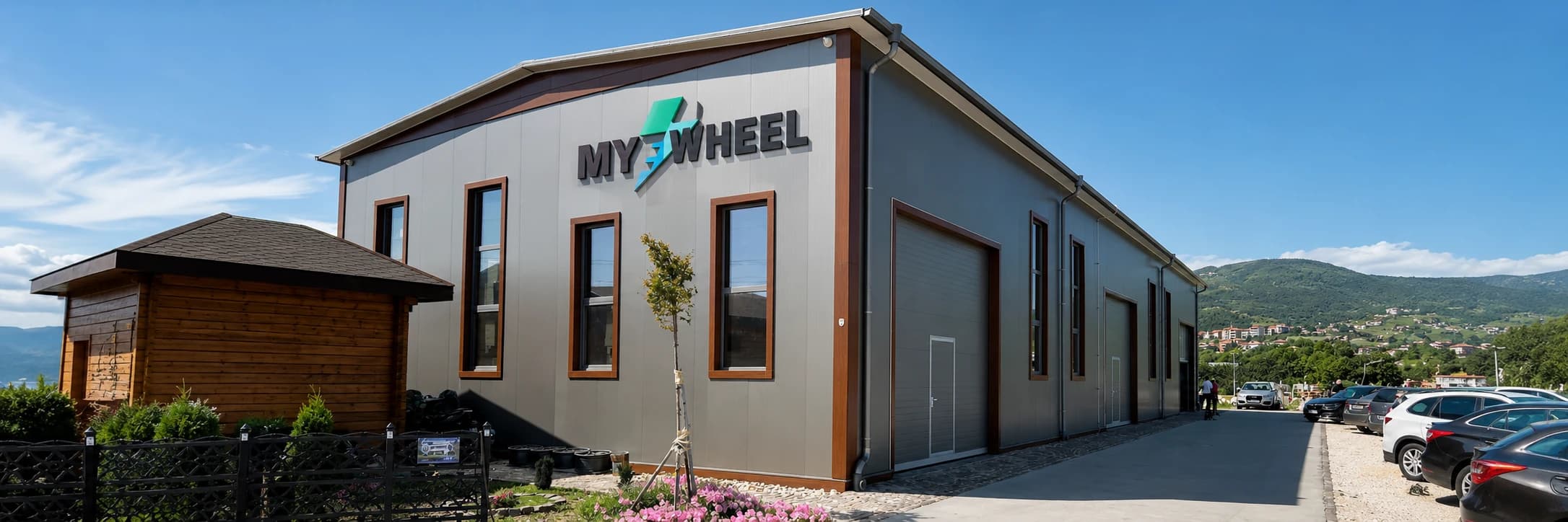 A sede e o centro de assistência técnica da MyEWheel
