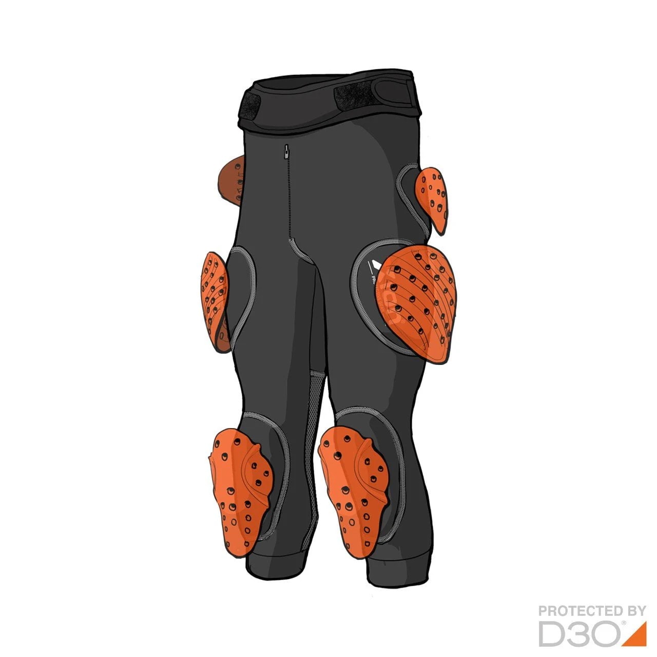 Bermuda Pants FREERIDE – D3O - Female