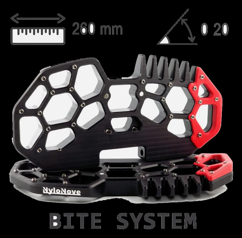 Nylonove V11/V12 honeycomb BITE pedals