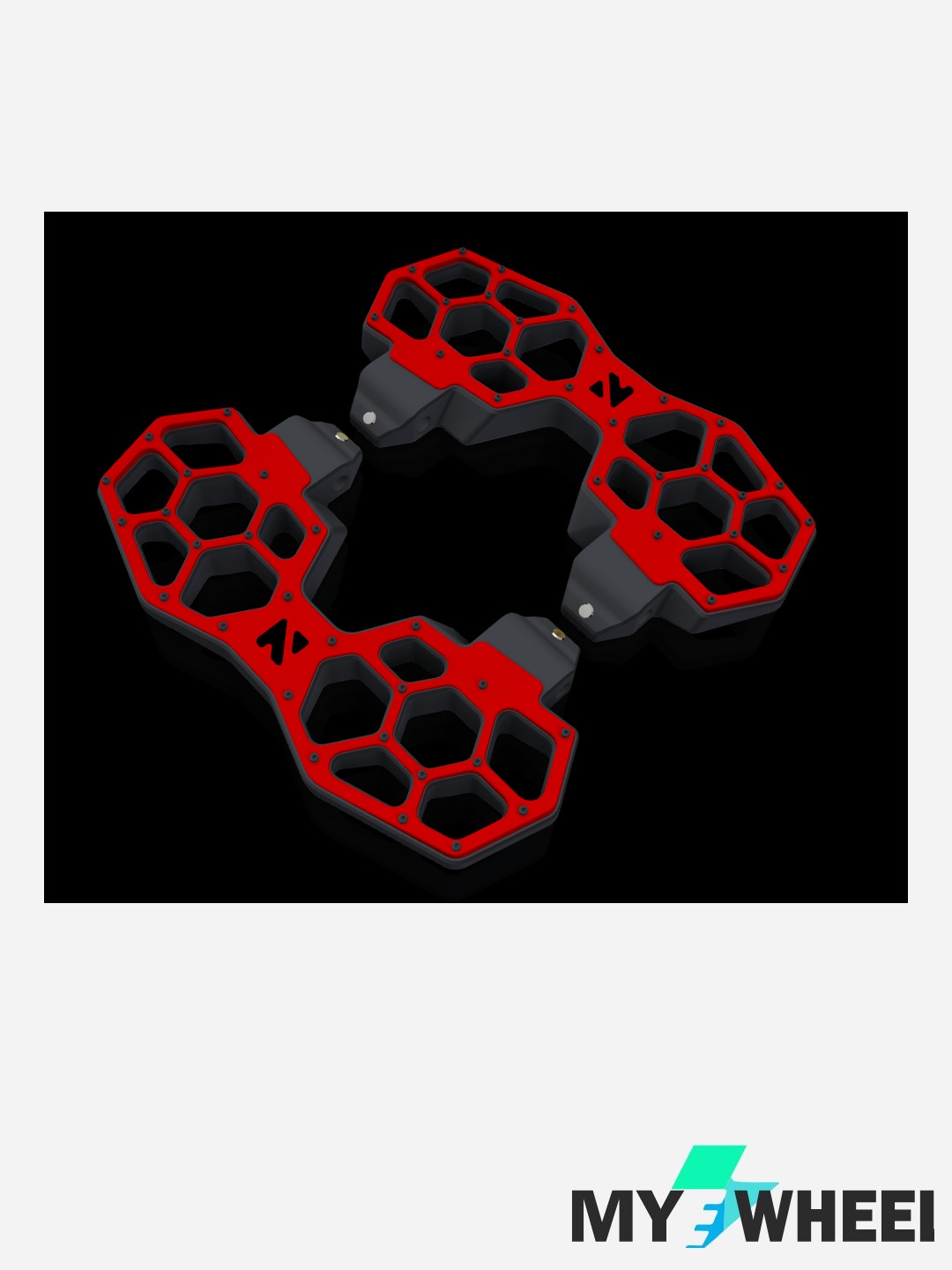 NyloNove Nosfet Aero / AEON Integrated Overlays Red