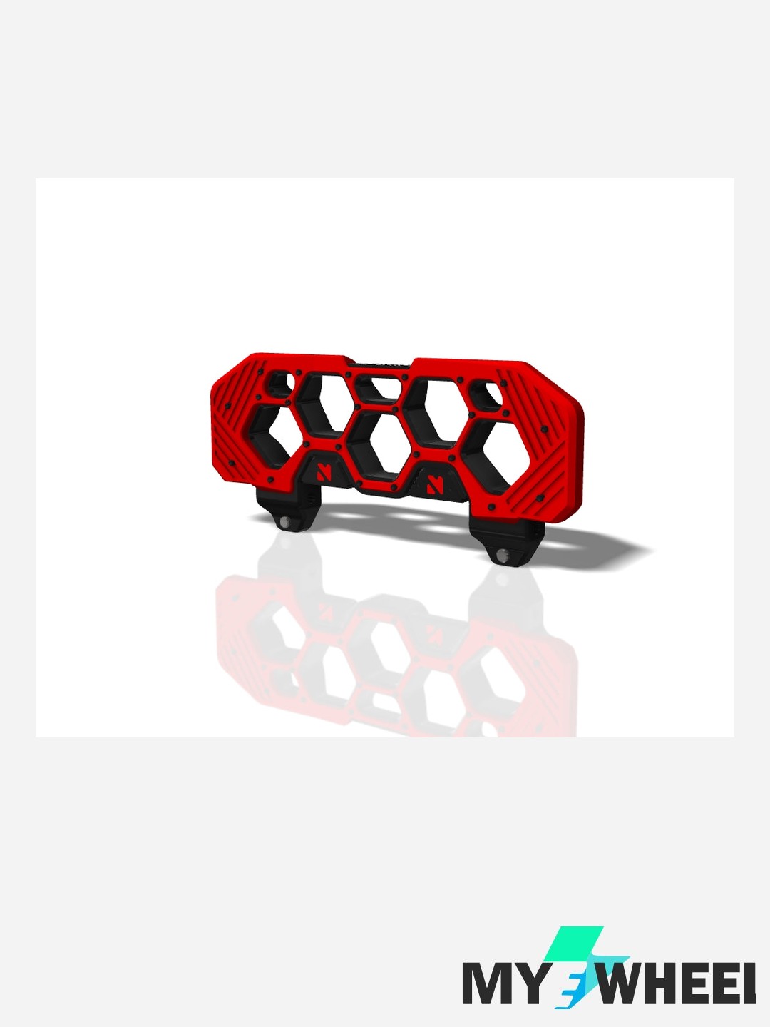 NyloNove Patton S / Lynx / Sherman L Integrated Overlays Narrow Red